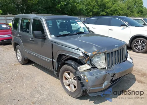 2012 Jeep Liberty Sport из США, поврежденный, VIN 1C4PJLAK2CW174747